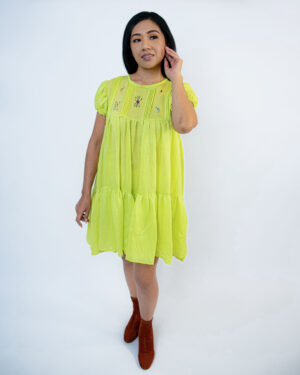 Minivestido "Cadena" c/ forro