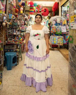 Vestido "Doña Mago y Frutas"