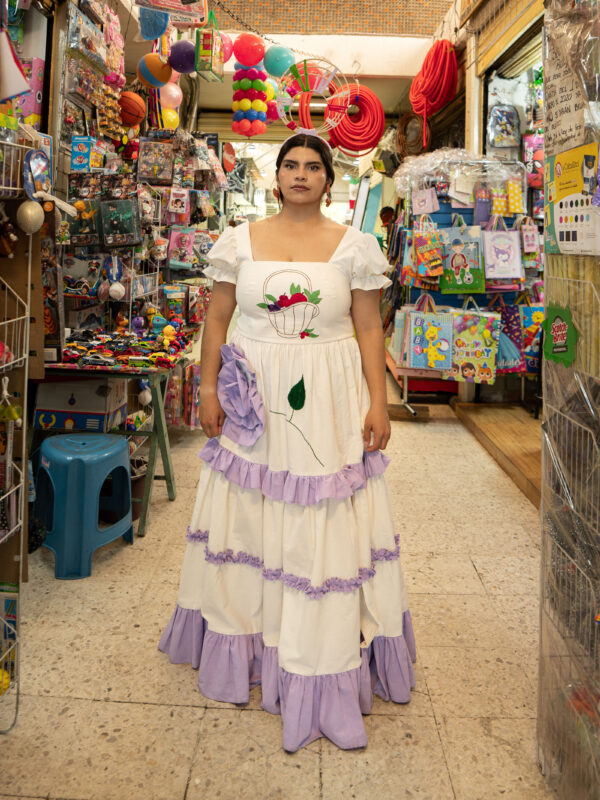 Vestido "Doña Mago y Frutas"