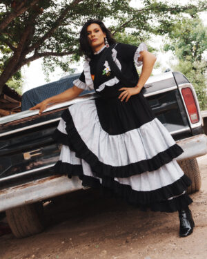 Vestido "Gallina Empedrada"