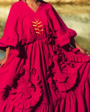 Maxivestido "Jardin"