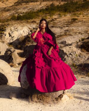 Maxivestido "Jardin"