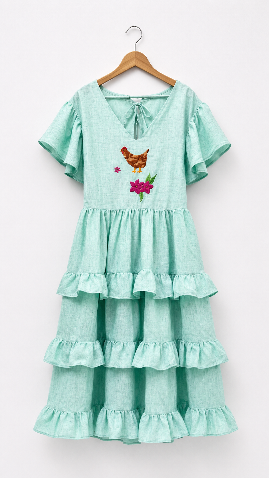 Vestido "Colorada" Menta- XXG - Imagen 2