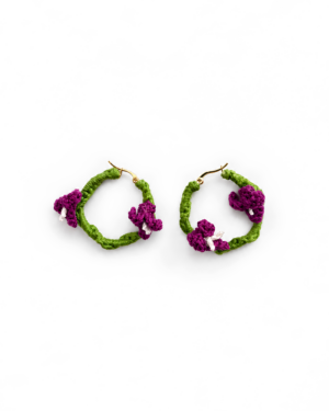 Aretes "Bugambilia"