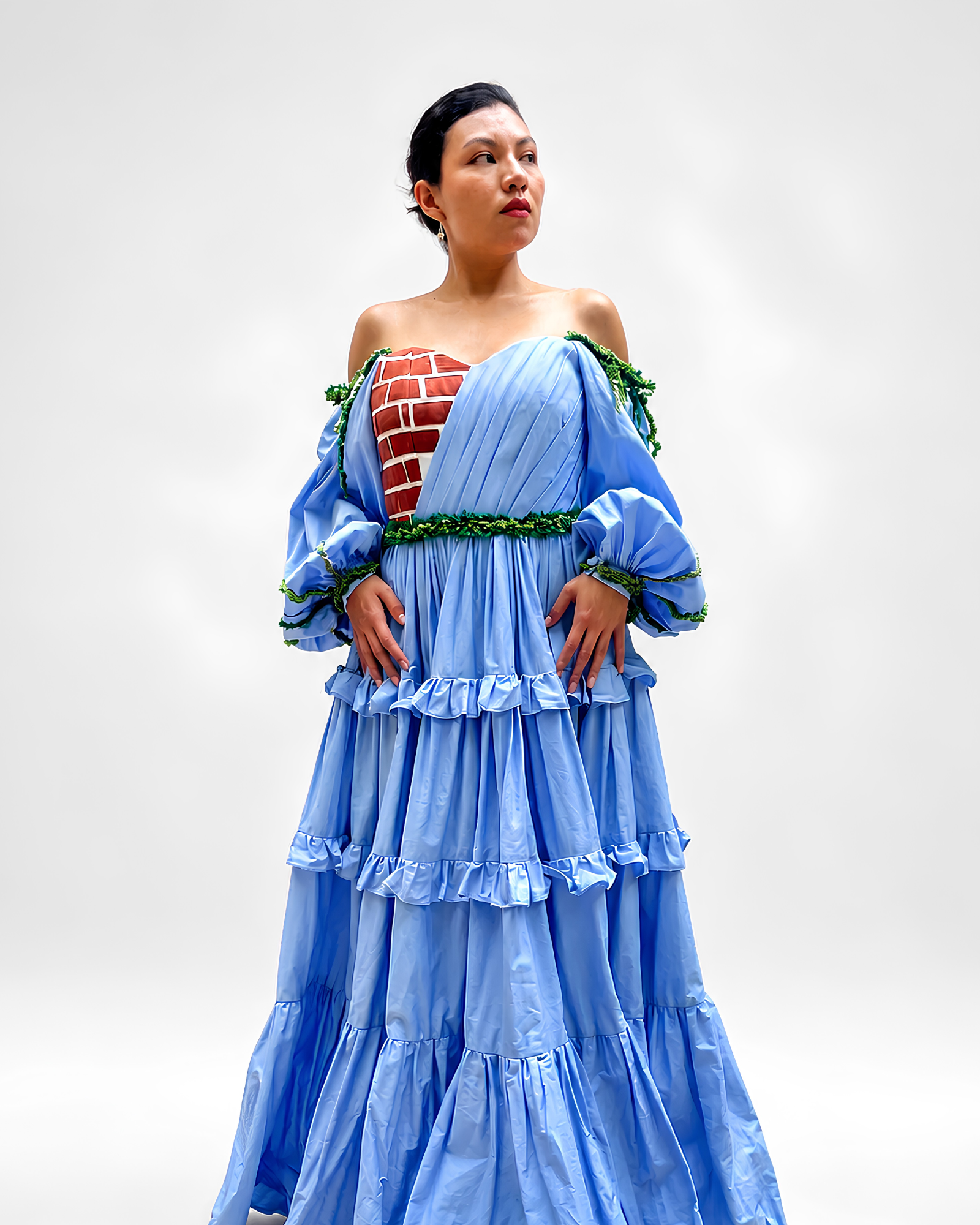 Vestido "Musgo" - Imagen 2