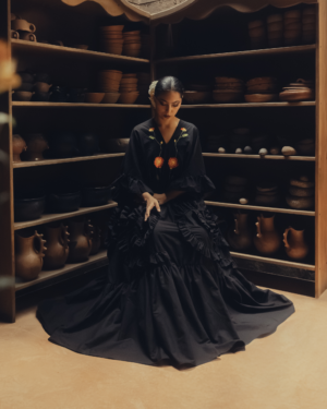 Maxivestido "Jardín"