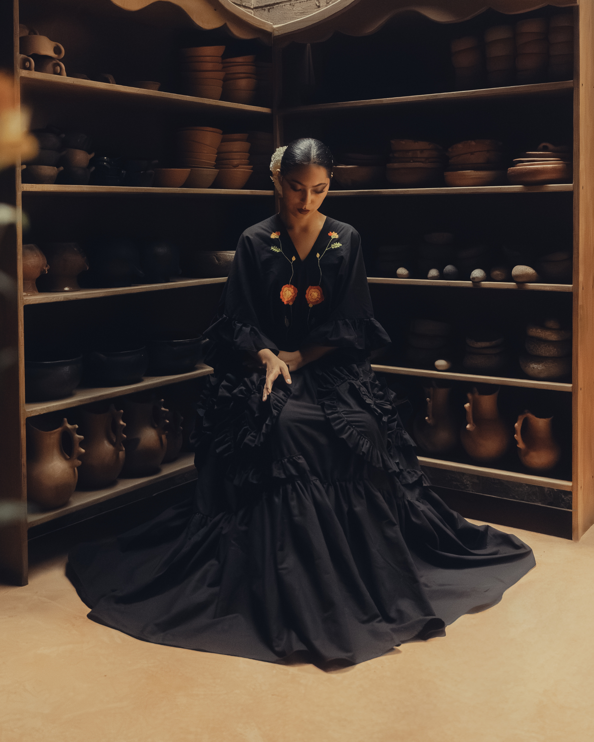 Maxivestido "Jardín"